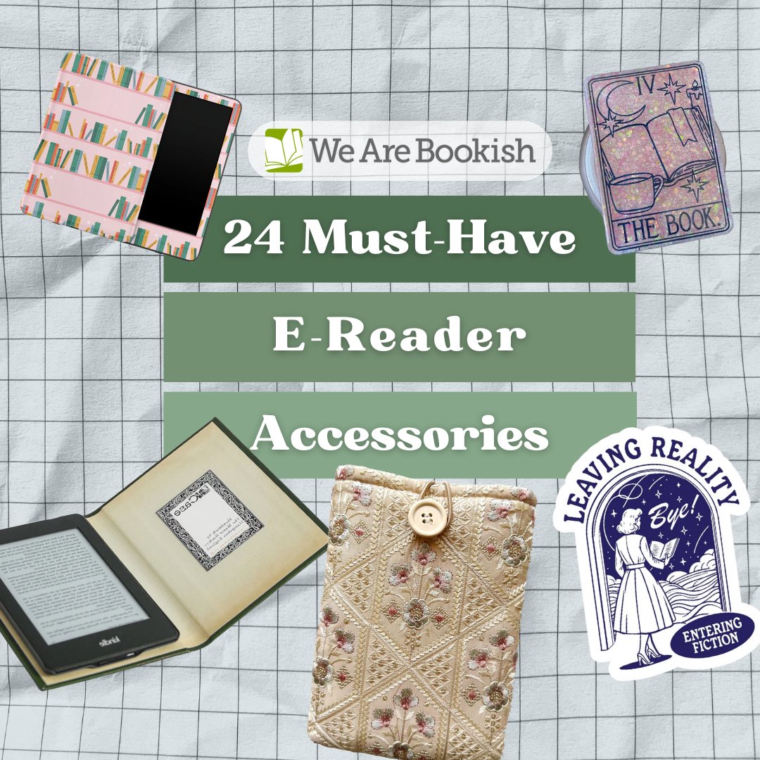 Show off your bookish personality by styling your e-reader. From fun stickers to grips to clickers, #WeAreBookish rounded up e-reader accessories that range from fun to practical. 

Treat yourself and your virtual library! bit.ly/3UTfwAA 

#BookishGiftGuide