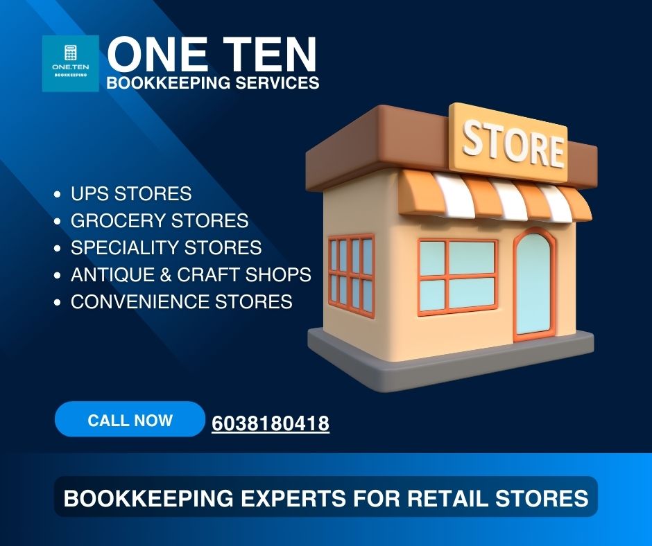Are you a store owner in the USA struggling to keep up with your bookkeeping? Look no further than One Ten Bookkeeping, your trusted partner in financial management. One Ten Bookkeeping is a leading provider of comprehensive bookkeeping services to stores and other businesses.