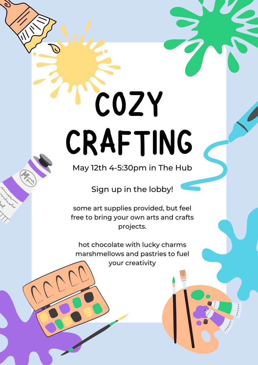 This Sunday! Sign up in the lobby! #thecenturyseattle #seattle #mothersday #artsandcrafts #painting #seattleapartments #settlecommunity