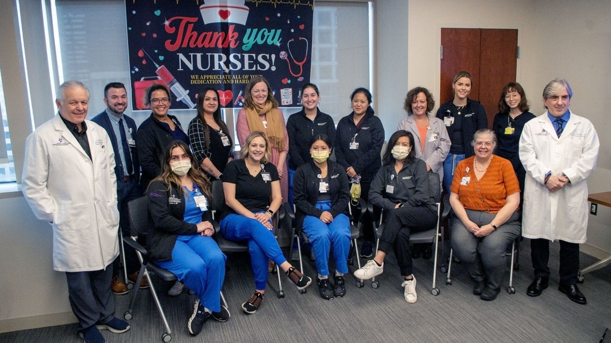 With our amazing @LurieCancer & @NorthwesternMed oncology nurses. We honor their amazing work and commitment to our patients! #OncologyNursingMonth