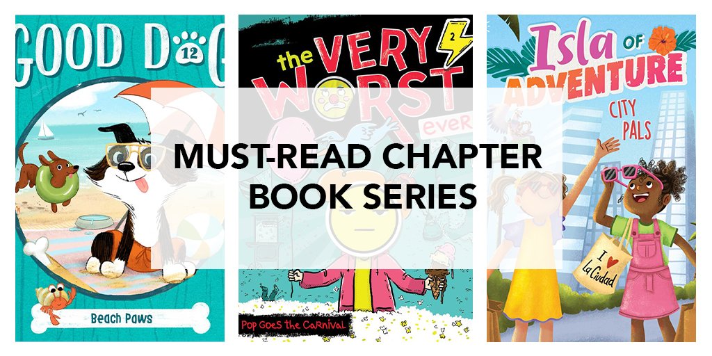 Do you have a chapter book reader in your home or classroom? Check out our roundup of 'Must-Read Chapter Book Series' that will keep readers engaged across multiple books! 📚 Link: spr.ly/6018jsAyC