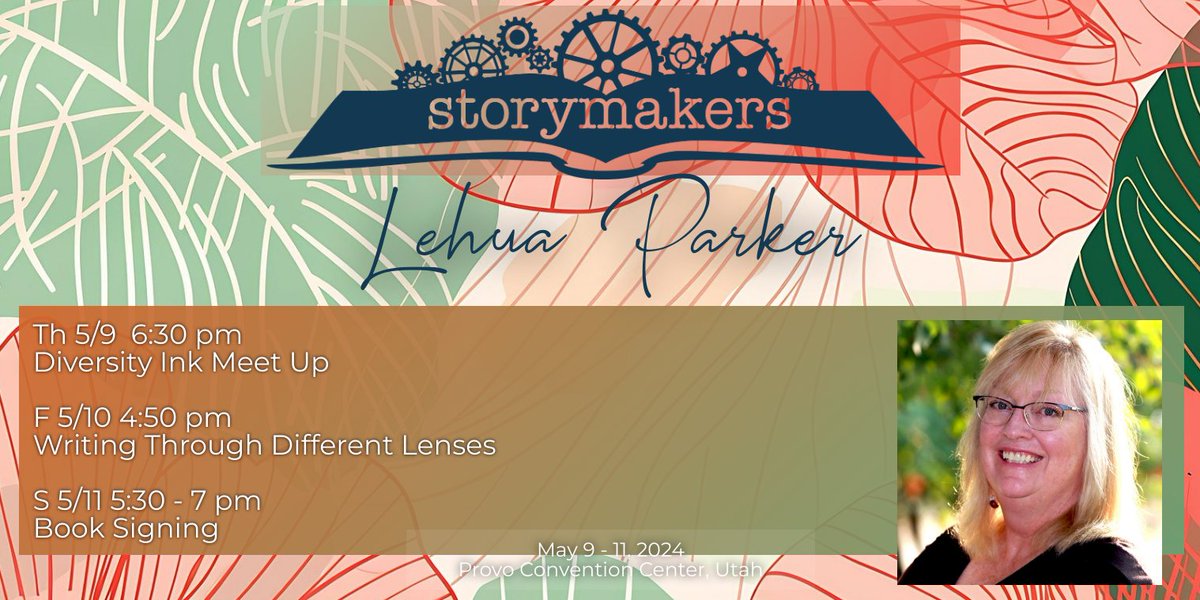 I'll be at the Storymakers Conference in Provo, Utah, this Thursday-Saturday. On Friday I'll be talking about writing characters that are from another iceberg, appropriation vs appreciation, and authentic representation. And sharks. But you knew that. 
#Storymakers2024