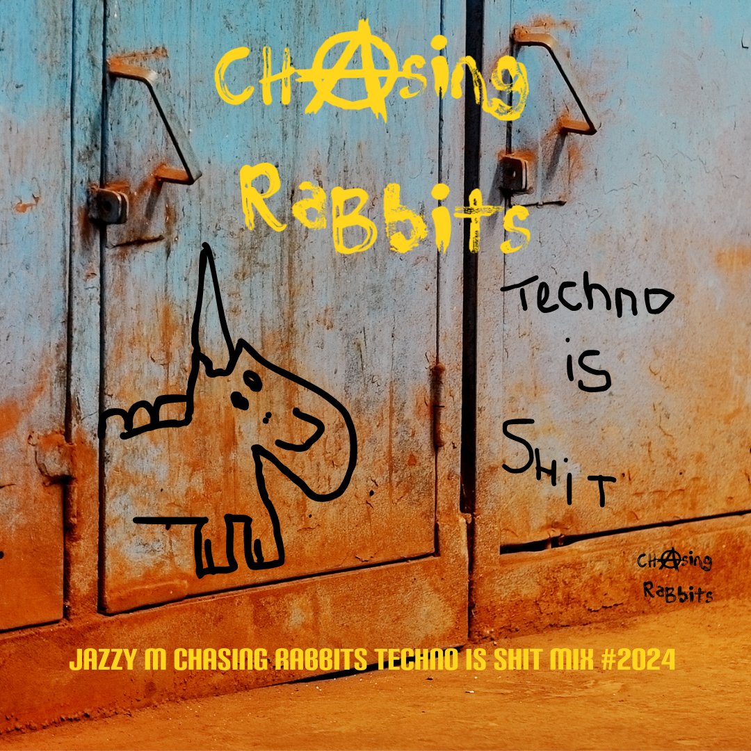 Brand new Jazzy M Chasing Rabbits coming very soon to my mixcloud Techno Is Shit Mix !!! 🦏🐇