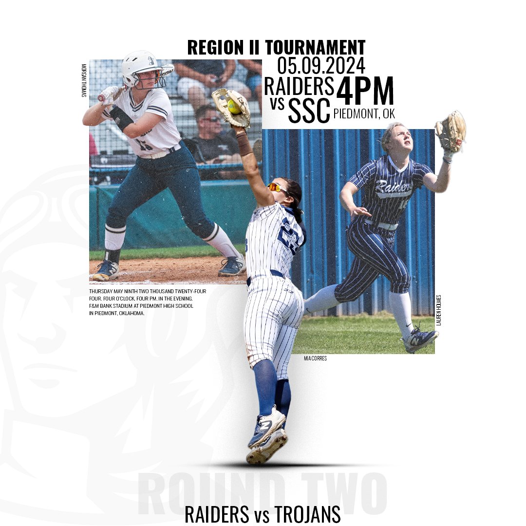 🥎| 𝐍𝐞𝐱𝐭 𝐮𝐩, 𝐭𝐡𝐞 𝐓𝐫𝐨𝐣𝐚𝐧𝐬. 🆚 #15 Seminole State College 📅 Thursday, May 9, 2024 ⏰ 4pm 🏟 F&M Bank Stadium 📍 Piedmont, OK 🎟️ gofan.co/app/school/OK2… 📊 rb.gy/jkc2x6 💻 rb.gy/eefznf #iamaRAIDER | @RSC_Softball