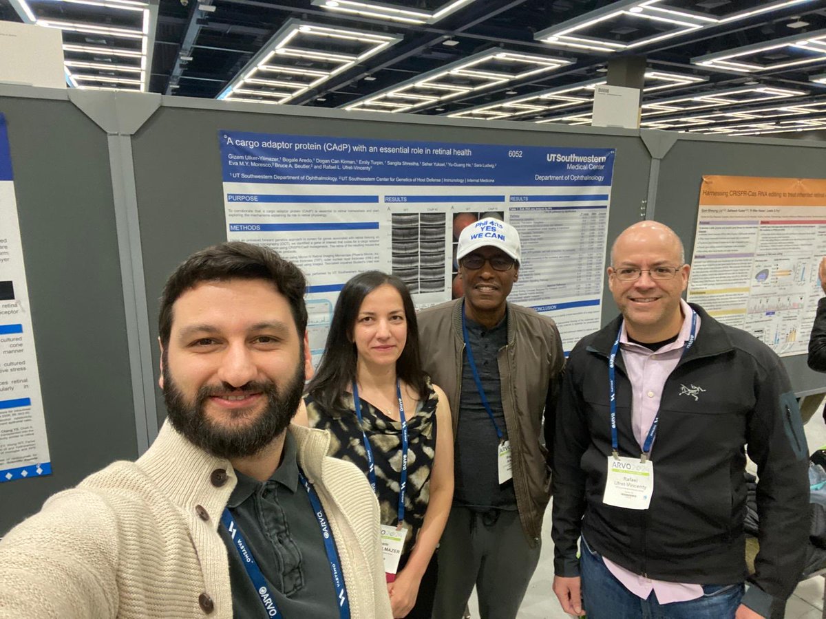 After a nice dinner with ⁦<a href="/WANG_LAB/">Wang_lab</a>⁩ and evening walk, we say goodbye to #ARVO2024 with Gizem’s poster describing a novel gene association to outer retinal health. ⁦<a href="/UTSWOphth/">UT Southwestern Ophthalmology</a>⁩