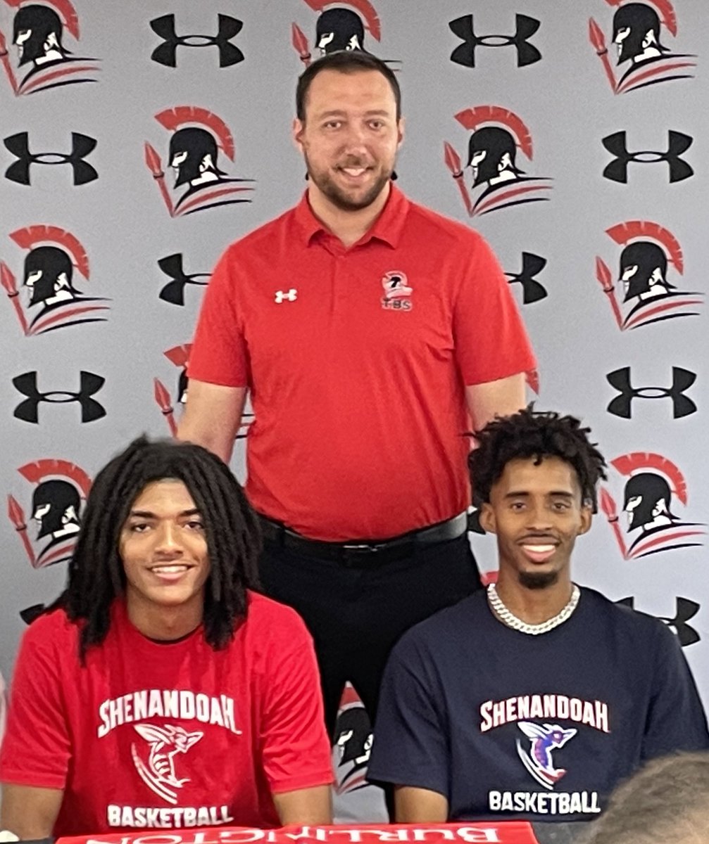 Dante Randolph (@danterandolph) on Twitter photo I believe the <a href="/SUHornets/">Shenandoah Hornets</a> got even better on today‼️
A huge congrats to <a href="/TBS_Hoops/">The Burlington School Basketball</a> seniors <a href="/_joshrandolph_/">Joshua Randolph 🛸</a> & <a href="/_jordandurham_/">Jordan Durham</a> on signing those Letters of Intent today to continue playing basketball 🏀 at Shenandoah University.
<a href="/NickDoyle__/">Nick Doyle</a> @coach_blue3 <a href="/CoachGWM2/">George Marshall</a> I believe the <a href="/SUHornets/">Shenandoah Hornets</a> got even better on today‼️
A huge congrats to <a href="/TBS_Hoops/">The Burlington School Basketball</a> seniors <a href="/_joshrandolph_/">Joshua Randolph 🛸</a> & <a href="/_jordandurham_/">Jordan Durham</a> on signing those Letters of Intent today to continue playing basketball 🏀 at Shenandoah University.
<a href="/NickDoyle__/">Nick Doyle</a> @coach_blue3 <a href="/CoachGWM2/">George Marshall</a>