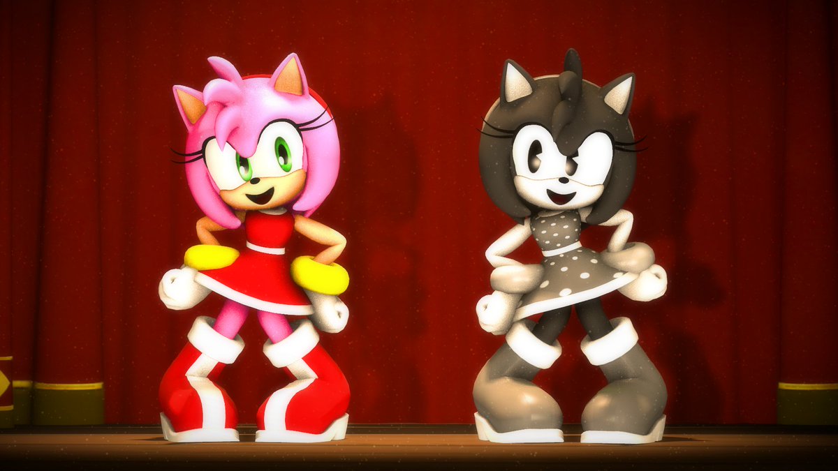 'Ain't We Got Fun?' Commission for @3385Ct #SonicTheHedgehog #amyrose