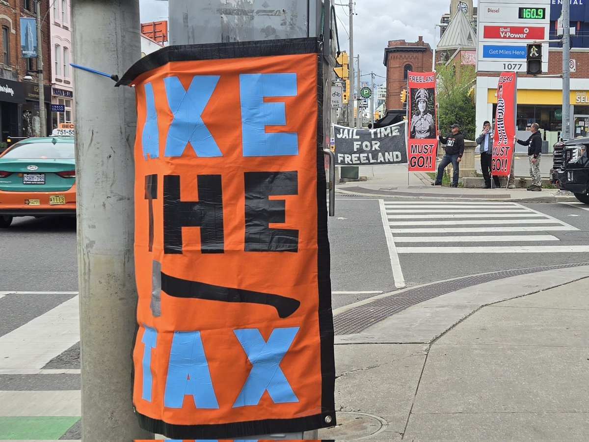 #AxeTheTax
#AxetheCorruption 
#TrudeauMustGo 
#FreelandMustGo
#Tyrantpatrol