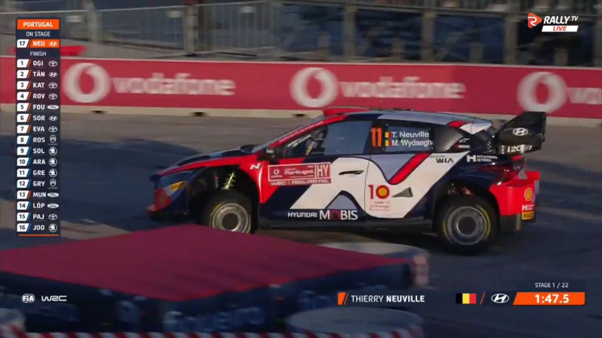 Como me gustaría que se pueda poner una cámara ahí en medio sobre el cuadrado rojo, no se que tan posible sea pero daría una buena imagen de los donuts desde el interior

#WRC #WRCLiveEs