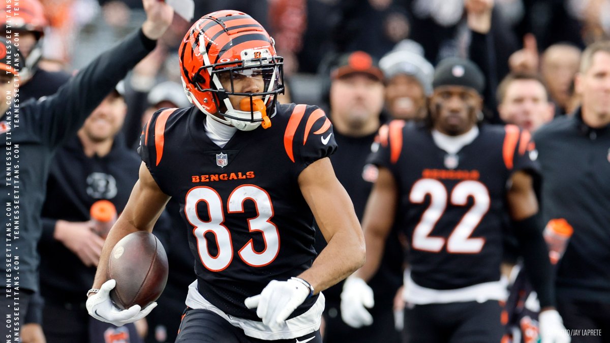 'Tyler is a slot receiver – that's what he does. That's where he's made his money, that's where his production has come from. He's a fantastic slot receiver on top of it.' @Titans excited about the possibilities with veteran Tyler Boyd @boutdat_23. -> bit.ly/4dAetwq