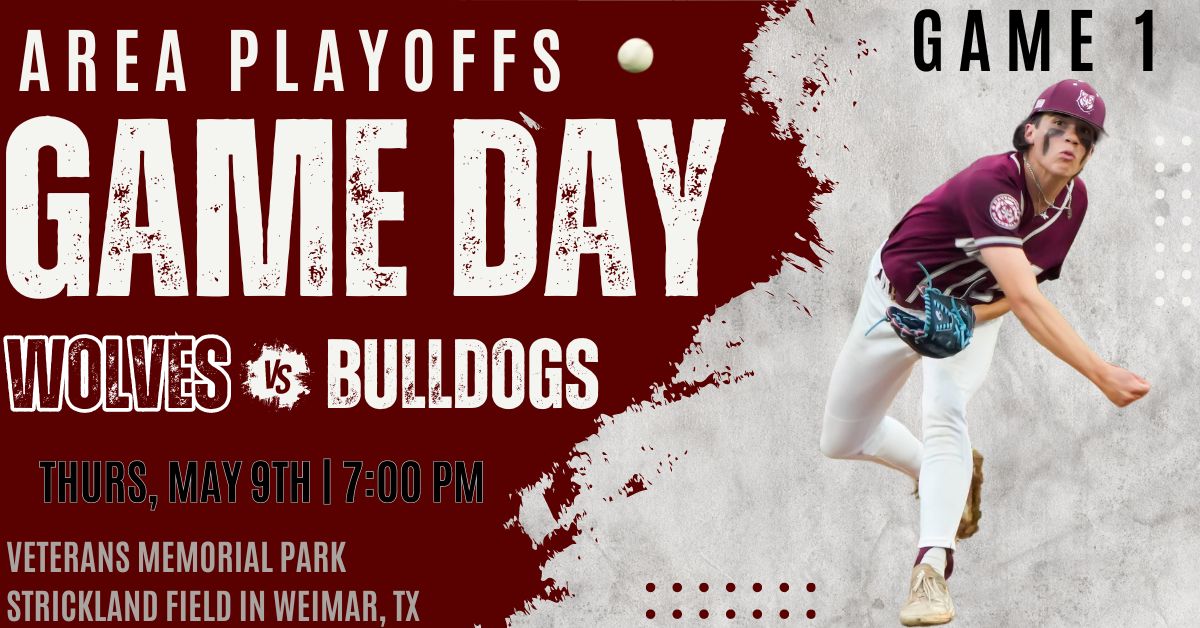 Davenport Baseball (@bsbldavenport) on Twitter photo WOLF PACK! You know what day it is? IT'S GAME DAY! Round 2 starts tonight in Weimar vs Sweeny! Get on the road and pack the stands! Help push the Wolves to Victory! See you there! <a href="/BuildThePack/">BuildThePack</a> <a href="/DavenportWolves/">DHS Wolves Athletics</a> <a href="/BMar1842/">Brian Martinez</a> <a href="/cisdnews/">Comal ISD</a> WOLF PACK! You know what day it is? IT'S GAME DAY! Round 2 starts tonight in Weimar vs Sweeny! Get on the road and pack the stands! Help push the Wolves to Victory! See you there! <a href="/BuildThePack/">BuildThePack</a> <a href="/DavenportWolves/">DHS Wolves Athletics</a> <a href="/BMar1842/">Brian Martinez</a> <a href="/cisdnews/">Comal ISD</a>