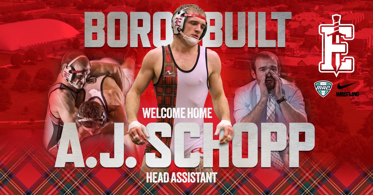 Edinboro Wrestling (@borowrestling1) on Twitter photo He’s coming HOME❗️
Please welcome <a href="/GoldSchopping/">AJ Schopp 👍</a> back to the 814!
AJ was a 3x All-American for Edinboro in 2013, 2014, and 2015.
#BoroBuilt He’s coming HOME❗️
Please welcome <a href="/GoldSchopping/">AJ Schopp 👍</a> back to the 814!
AJ was a 3x All-American for Edinboro in 2013, 2014, and 2015.
#BoroBuilt