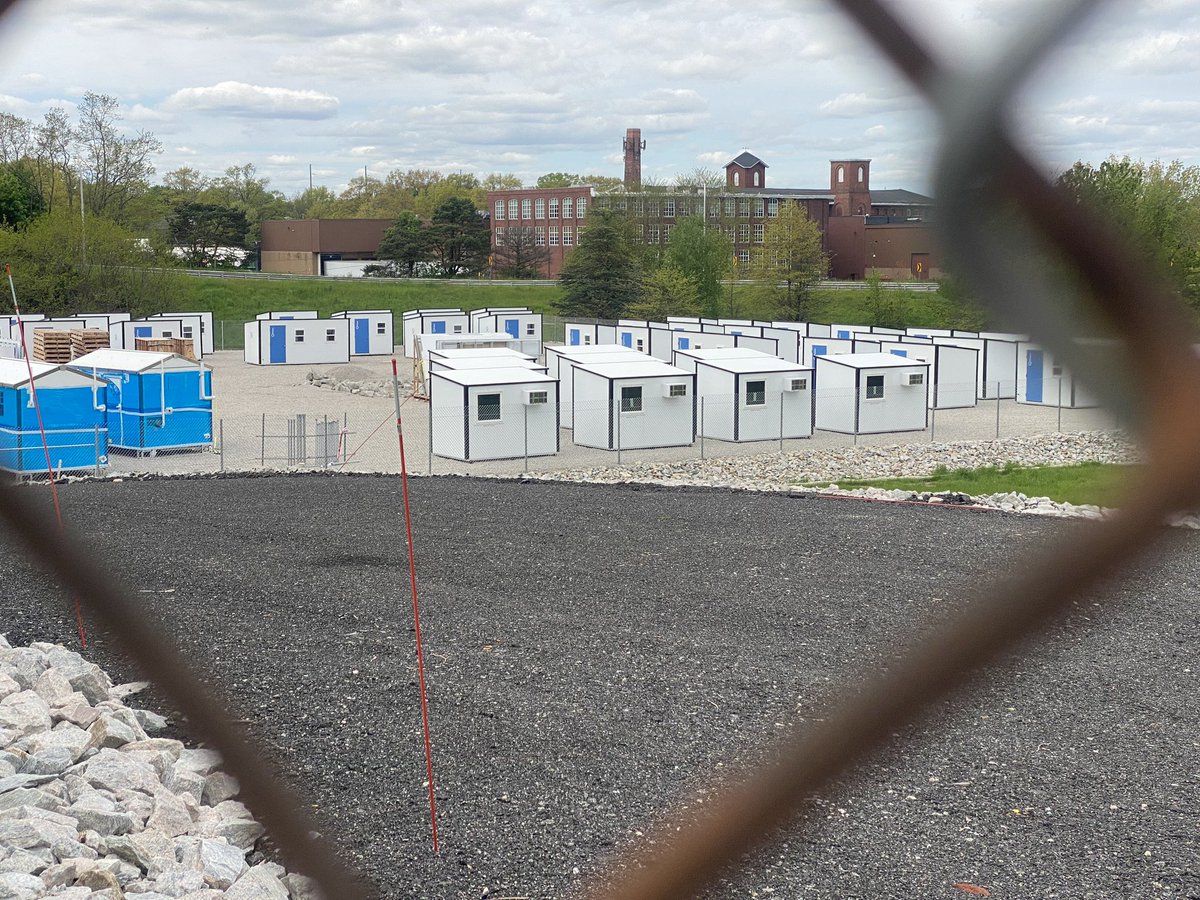 BREAKING: RI Housing has cleared the final regulatory hurdle of the permitting process for these pallet houses for the homeless. State fire and building code variances have been approved for the shelters. Full story at 5 & 6 on @NBC10