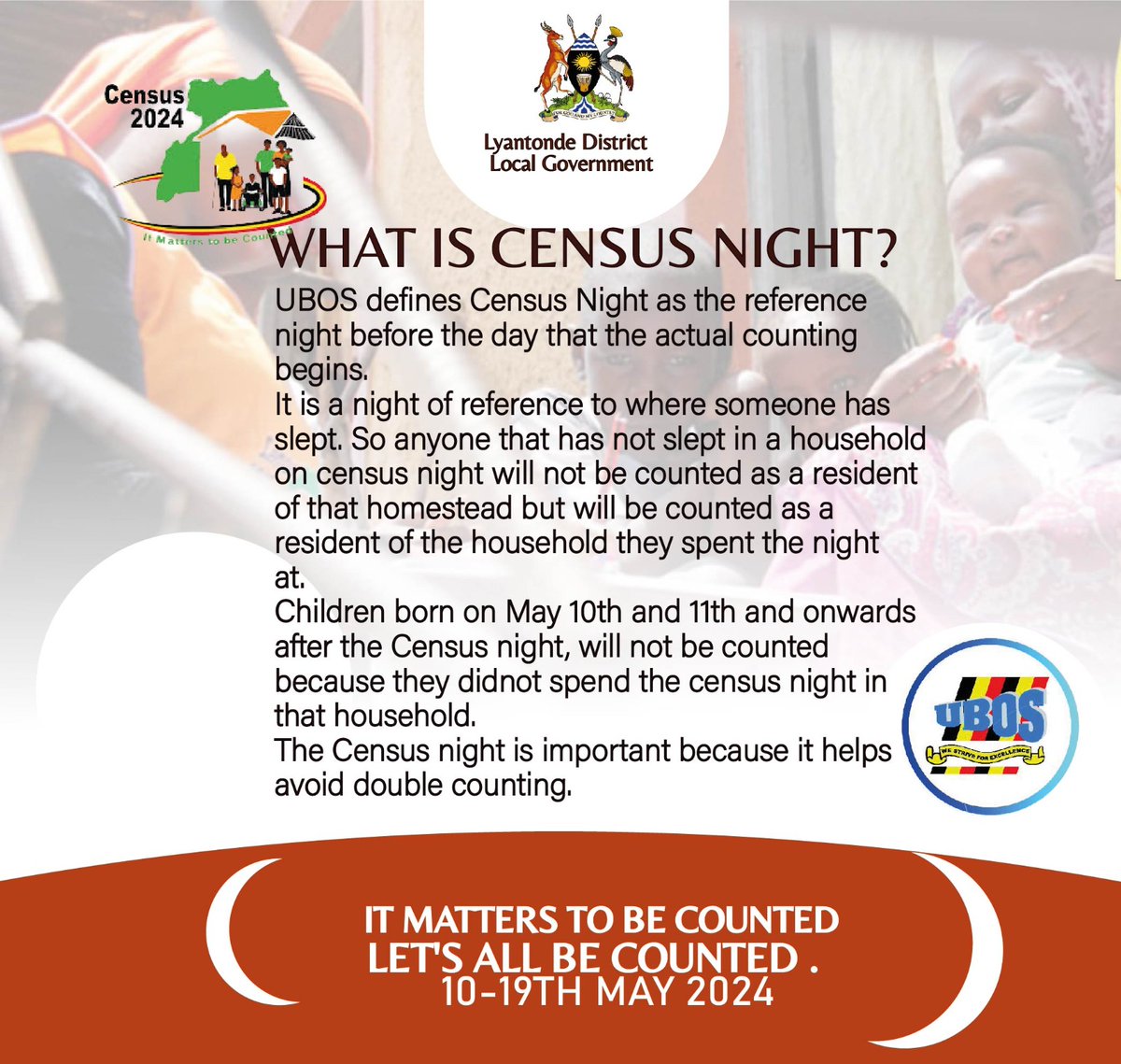 A few hours to census night we labour to explain what this night means. #itmatrerstocounted #Census2024 #censusnight