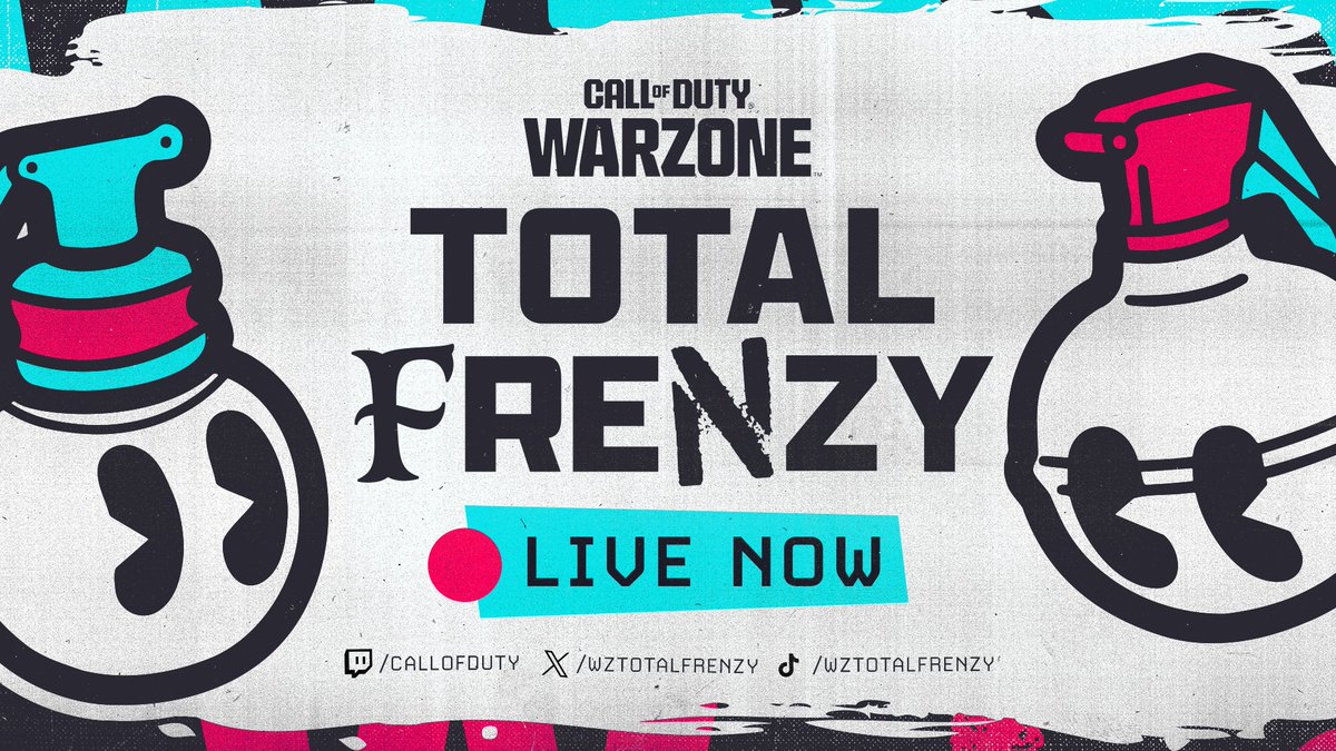 LET THE FUN BEGIN Twitch.tv/CallofDuty #WzTotalFrenzy