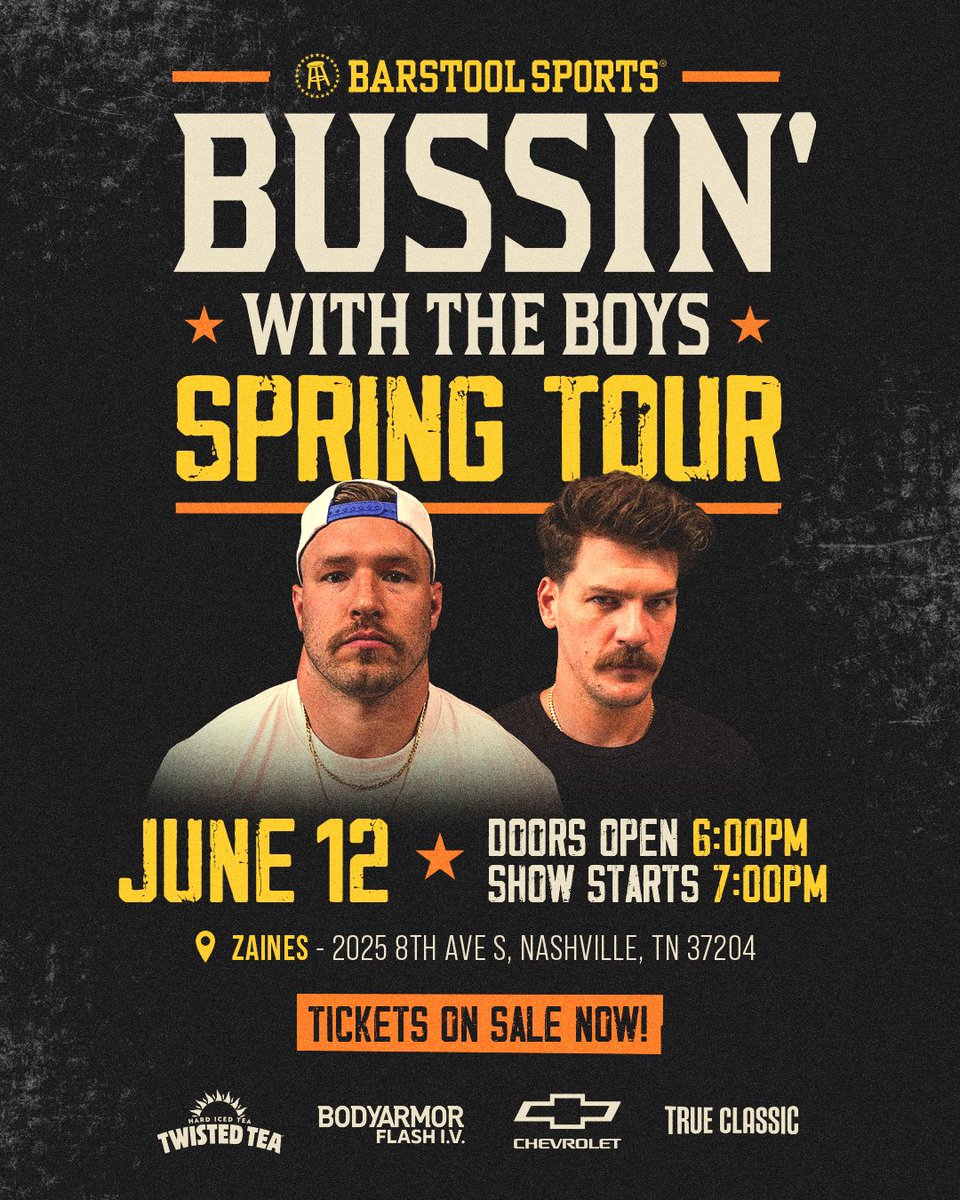 Bussin' With The Boys tweet media