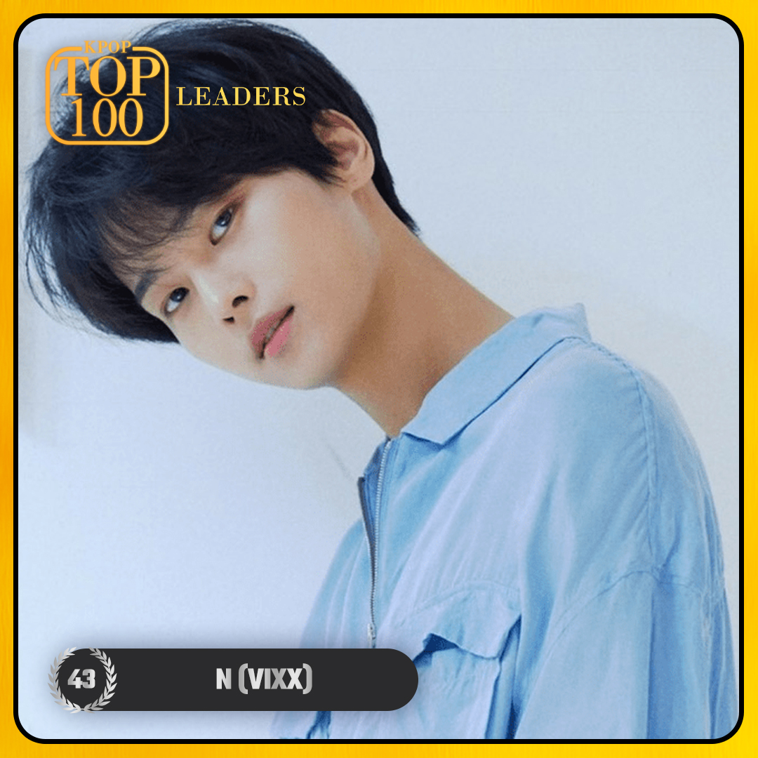 TOP 100 – K-POP LEADERS #43 N (#VIXX) Congratulations! 🎉