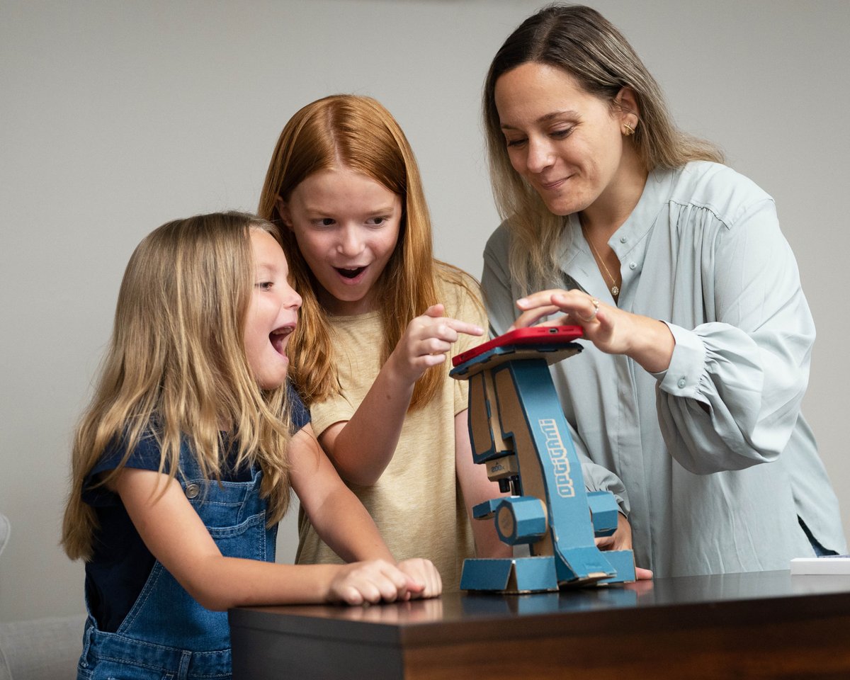 💝 Searching for a unique gift for Mom? 💝

How about more than just a present - give her an unforgettable family bonding experience with Optigami! 

🔬 Build your own microscope, and explore the micro-world together! 

#CarsonOptical #MothersDay #Microscope #Optics #UniqueGift