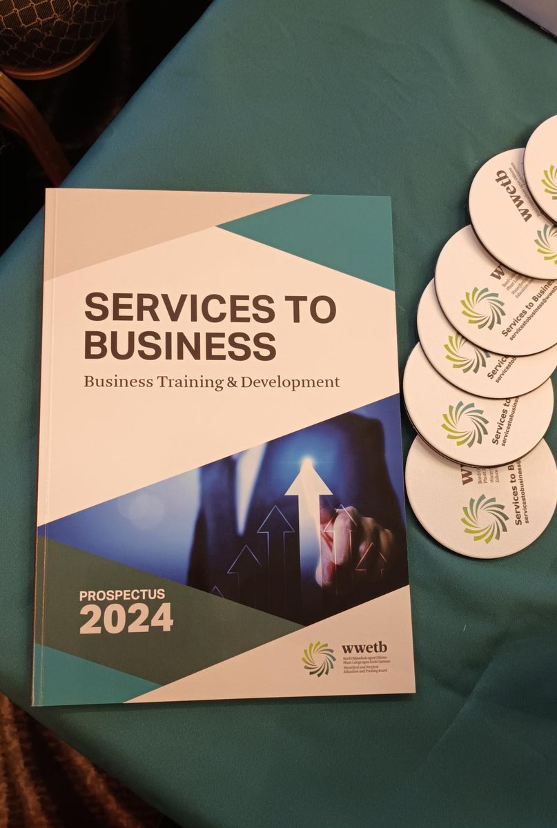 #WWETB Services to Business are delighted to invite Edmond Connolly Southeast Regional Skills Forum Manager & members of our FET Leadership Team to launch the Services to Business Further Education & Training prospectus 2024
 
To secure a copy email servicestobusiness@wwetb.ie