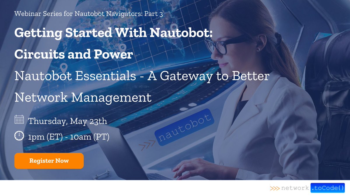 Prepare for the next chapter of the Nautobot Navigators webinar series! In this session, we'll unravel the secrets behind Nautobot's circuit management and electrical infrastructure modeling features.💡 👉 hubs.ly/Q02wJFGP0