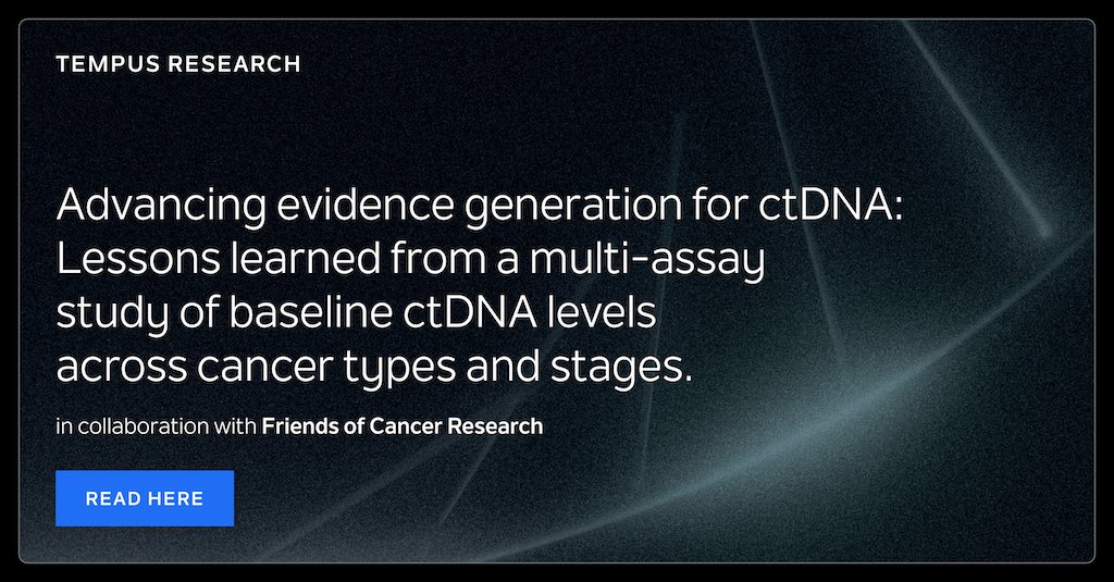 Excited to share research published with @CancerResrch in @MDPIOpenAccess in which we evaluate #ctDNA levels prior to cancer treatment in an effort to identify overall trends & considerations to inform the use of ctDNA in onco drug development. Read more: bit.ly/4dzKUuW