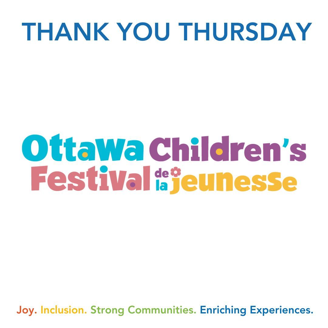 This #ThankYouThursday we're full of excitement for @OttChildFest. Thanks to their generous support, recipient families will enjoy amazing live performances and a trip to Imagineland. 

#MoreThanATicket #CIBCTheatreForAll