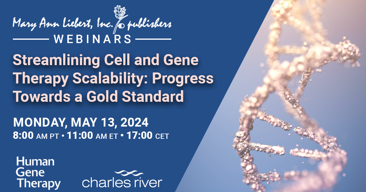 Don't miss out! On 5/13, our expert panelists from across the CGT space will discuss a concept-to-cure program pathway, sharing insights and exploring challenges from a development, manufacturing, and testing perspective. REGISTER: ow.ly/Sh0u50RlmXr #GeneTherapy