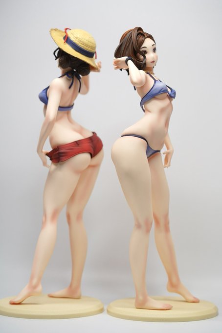 左から唐詩郎氏ガレージキット見栄子1/6唐詩郎さん自身製作ver同ガレージキット小武製作ver(2号機)同ガレージキット小武カスタムver(3号機)ダイキ工業・岸見栄子1/6(唐詩郎氏原型)… 