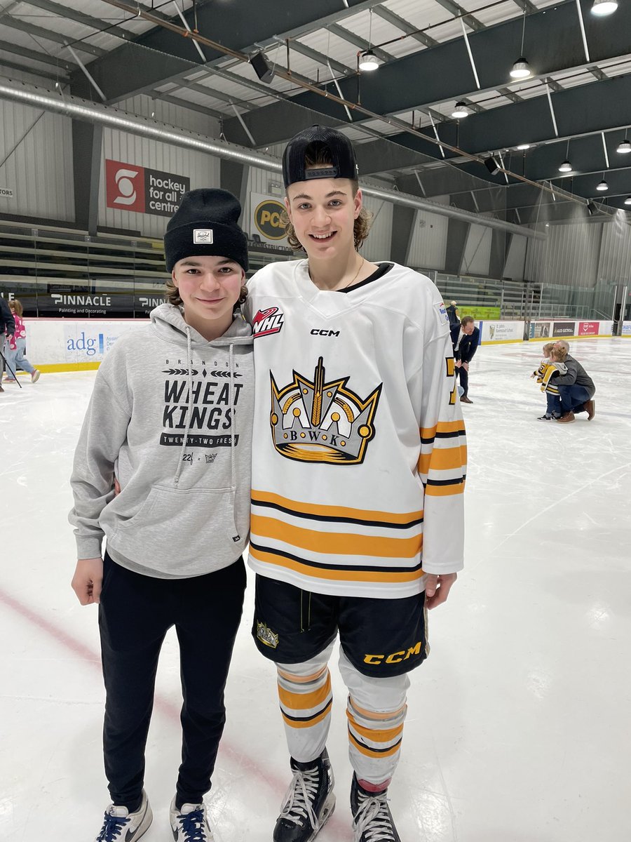 All in the family! Welcome to the Wheat Kings, Eastyn!