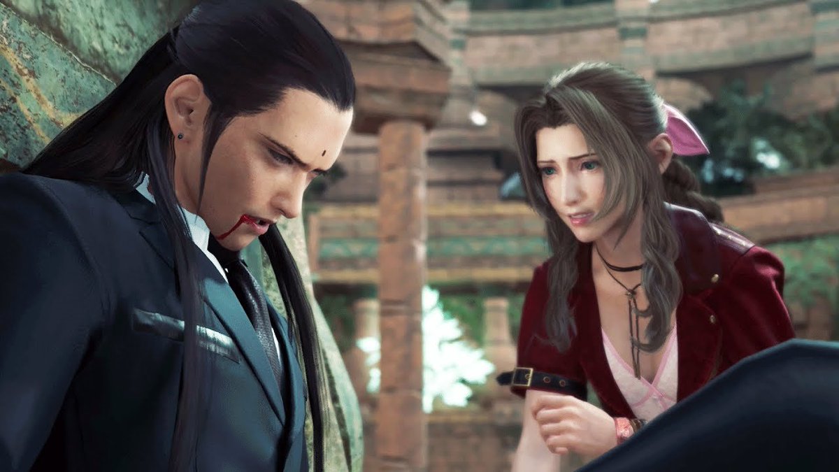 Rumors within the Turks suggest that Tseng has special sentiments for Aerith, but it's not clear if they are romantic or not. On the other hand, it would seem that Tseng was somewhat of a special person to Aerith as well. (CCCG, 2008)