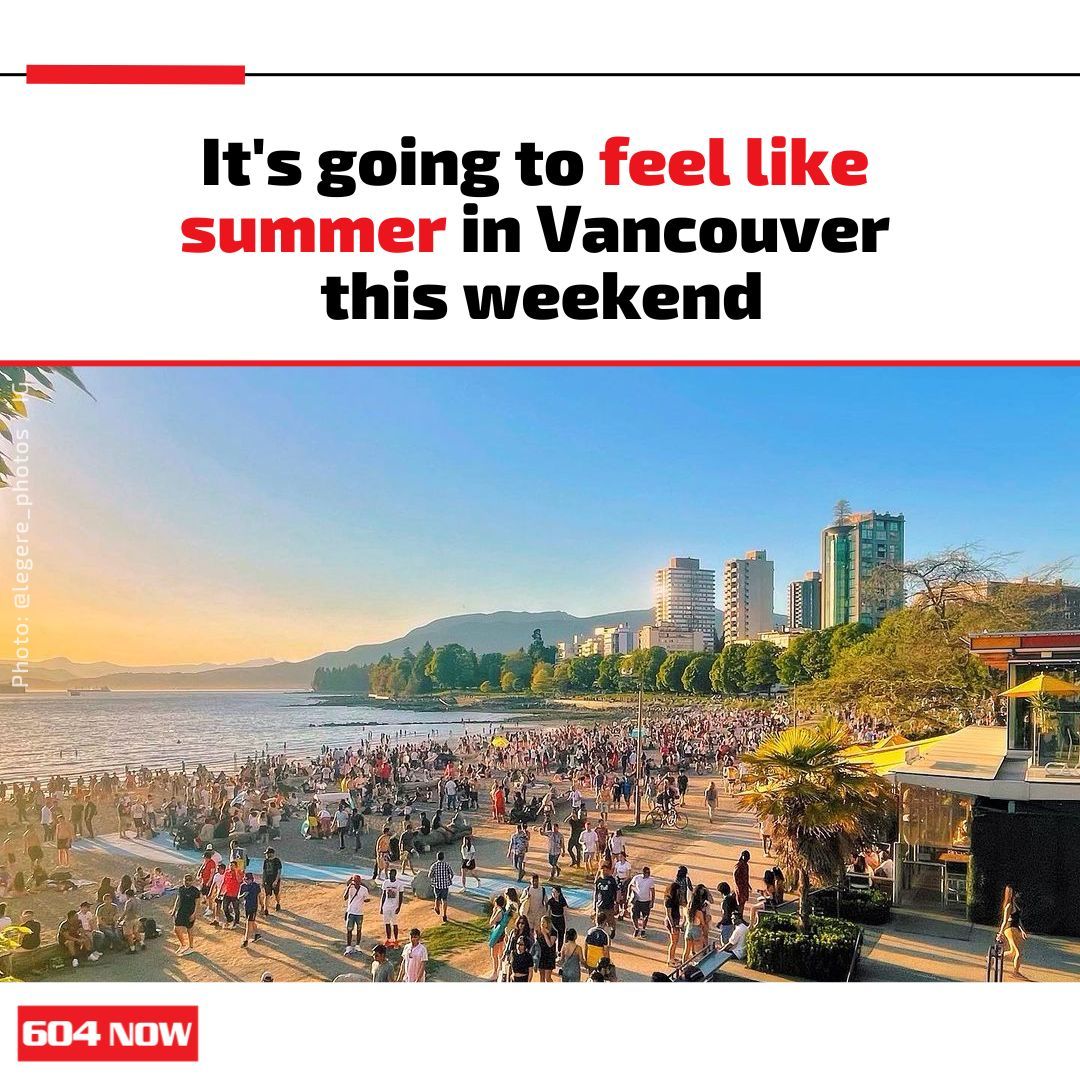 Get your shades and sunscreen out because summer vibes are coming to Metro #Vancouver. 😎 ☀️