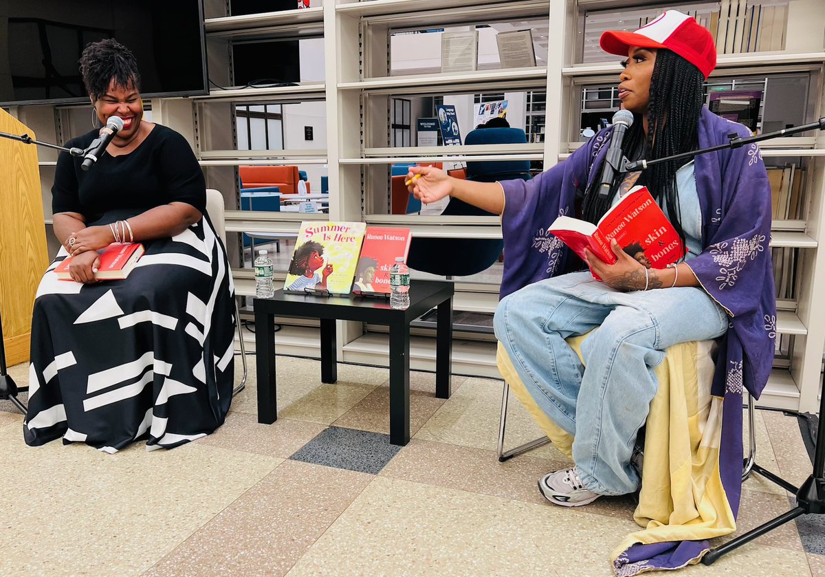 Thank you @FreeLibrary, @UncleBobbies & @jeannineacook for hosting a beautiful celebration for “skin & bones” and Summer Is Here. Jeannine, I loved talking with you. It was an honor.