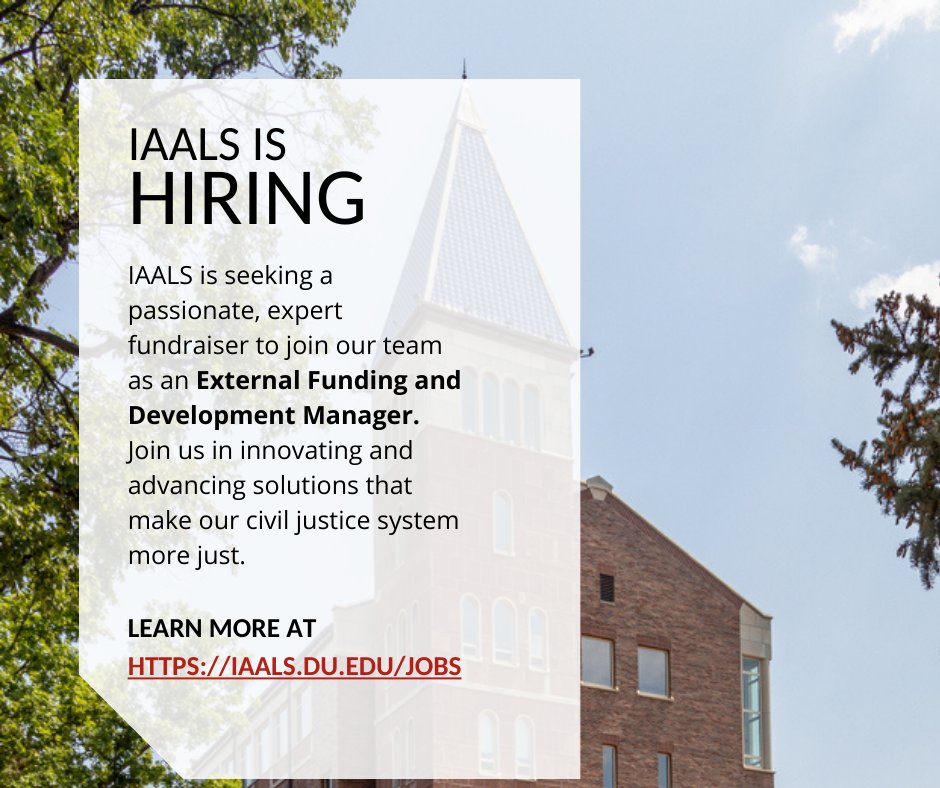 Are you passionate about driving revenue growth and securing funding opportunities? We're seeking a skilled individual to collaborate with us on diversifying our funding streams and supporting our mission. Apply now! jobs.du.edu/en-us/job/4972…