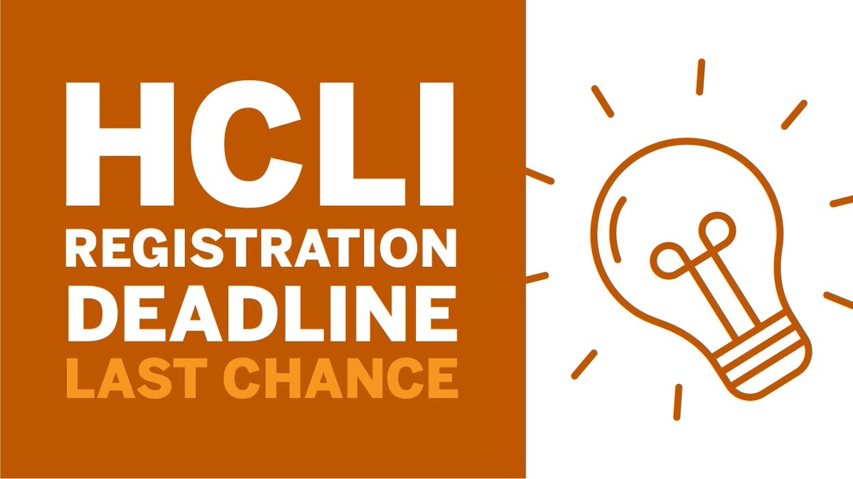 Registration for #UTHCLI closes on Tuesday, 5/14! We have a few spots available for this engaging workshop focused on #HealthComm best practices and #LeadershipDevelopment. See the full agenda and register 👉 cvent.utexas.edu/HCLI2024 @deBeaumontFndtn @ThePHF @NatlCo @PH_Comms