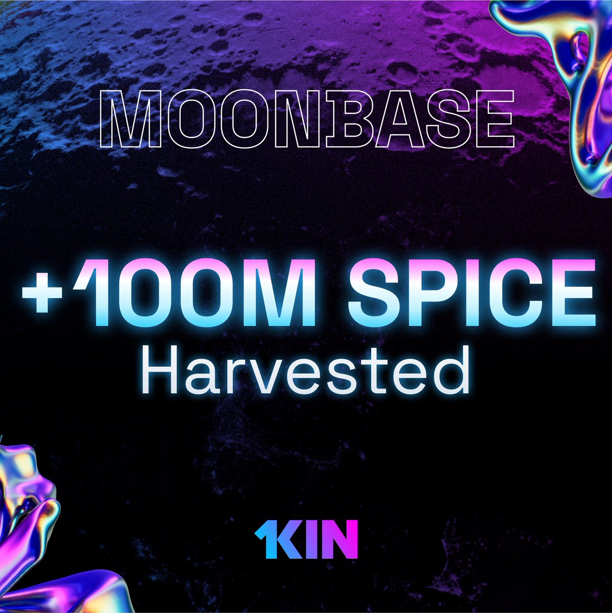 100M SPICE Milestone Achieved on #MoonBase 🌕

Congratulations, you've unlocked the next level of missions. This time you'll have to complete them before the timer runs out and they're gone forever.

Join #1KIN. Harvest SPICE.
moonbase.1kin.io