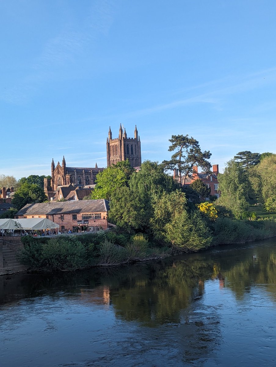 Happy ascension day from Hereford.