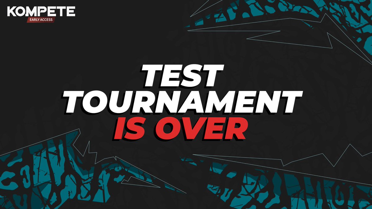 The Test Tournament is over and it went amazing! Final results will be posted soon.