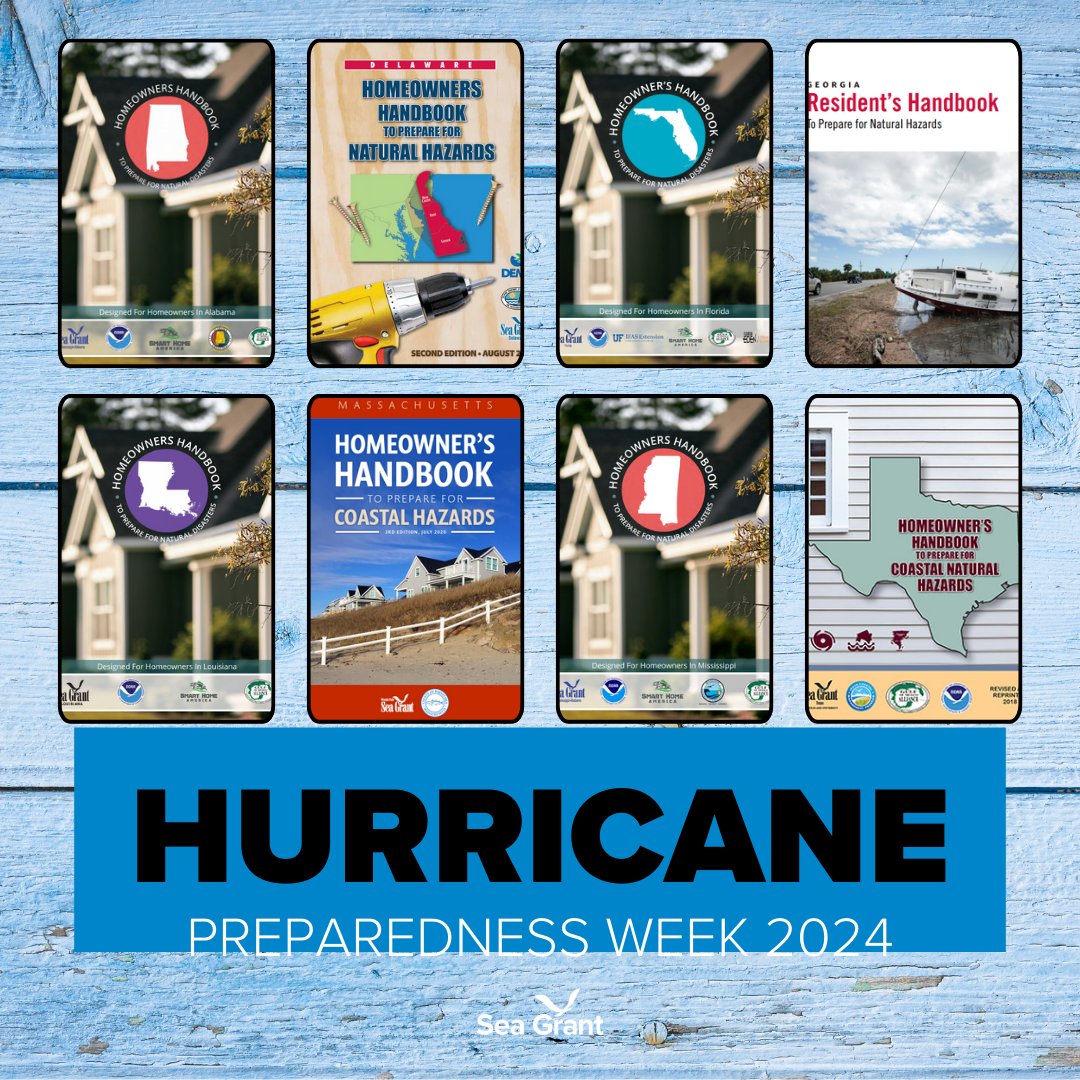 #HurricanePrep Can your home withstand a hurricane? Make sure it is up to local hurricane building code specifications. Sea Grant’s Resident’s and Homeowner’s Handbooks share this info and more to help you #prepare for natural hazards: bit.ly/SG-HOH #SGSafetyFirst
