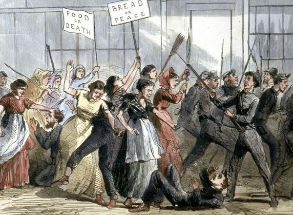 The Atlanta Bacon Riot of 1863 southernnation.org/news/the-atlan… #FreeDixie #DeoVindice #FJB
