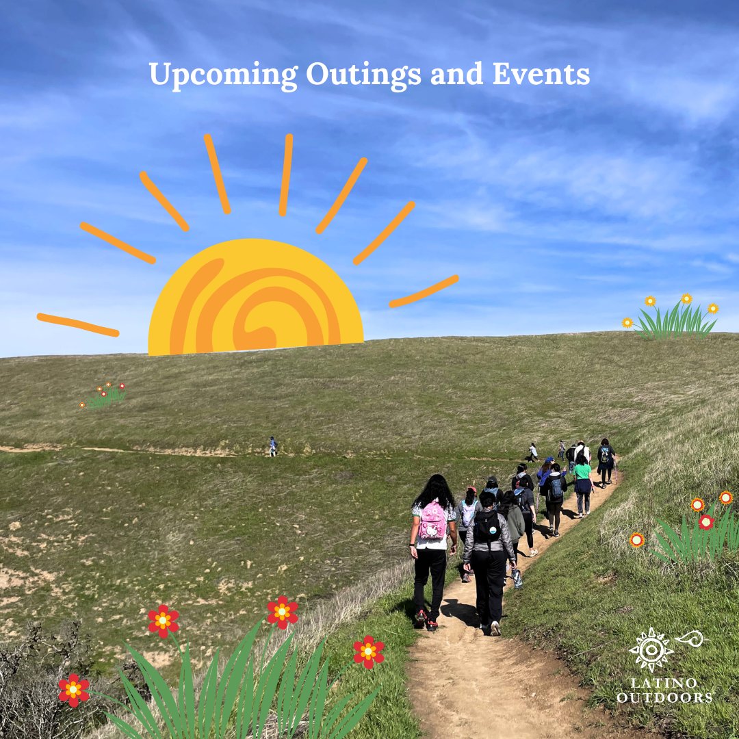 Catch some sol this weekend and join us for one of our #VamosOutdoors events! 🌞 ☀️ 🔆 Find our events y tu comunidad, LatinoOutdoors.org