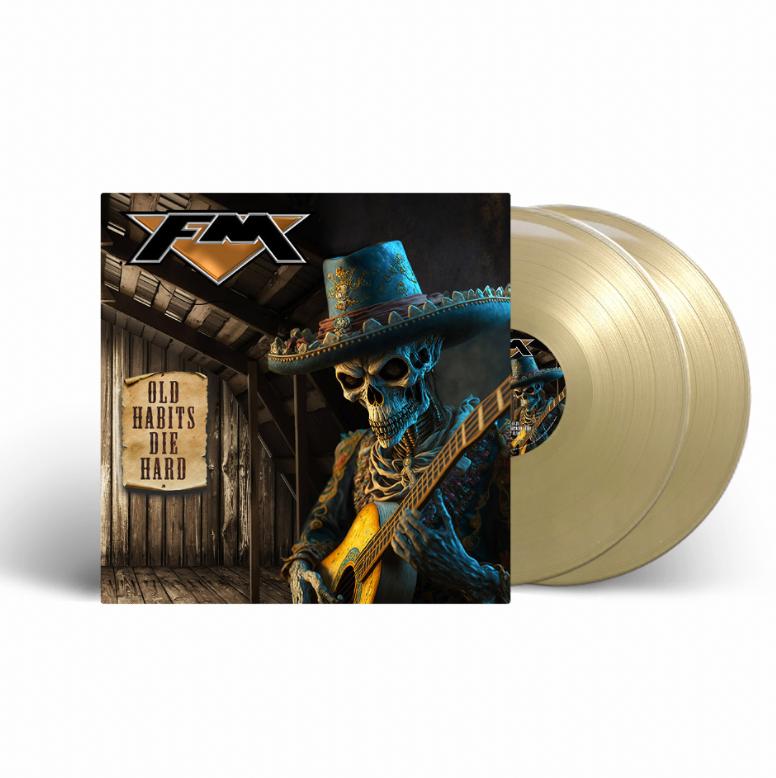 We have pressed a limited run of 'Old Habits Die Hard' double #goldvinyl. This will only be available at our shows. Copies will be available from Friday onwards, see Sue at the merch stand. #FMlive #oldhabitsdiehard #40thAnniversaryTour #newalbum #newmusic #LP #gatefold #ontour