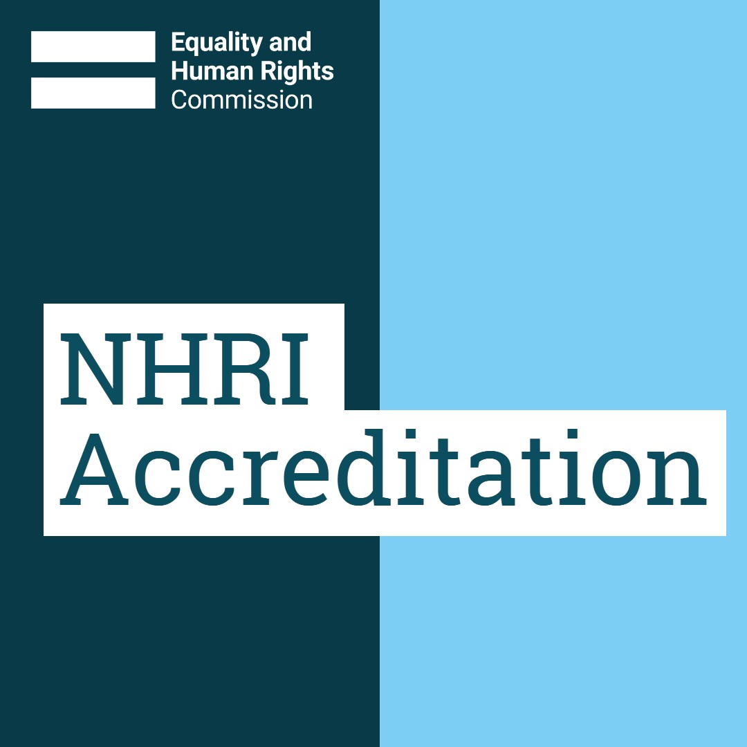 The Equality and Human Rights Commission has retained its accreditation as an ‘A status’ National Human Rights Institution. Find out more: orlo.uk/O8Xji
