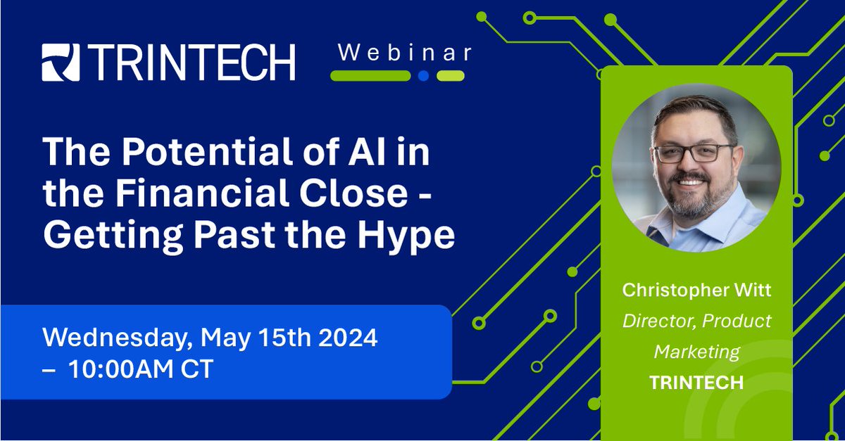 Separate the need-to-know from the buzzword hype during this webinar where we discuss where to start for an #AI-enabled #OfficeOfFinance. Register here: ow.ly/BZCJ50Rwc9J