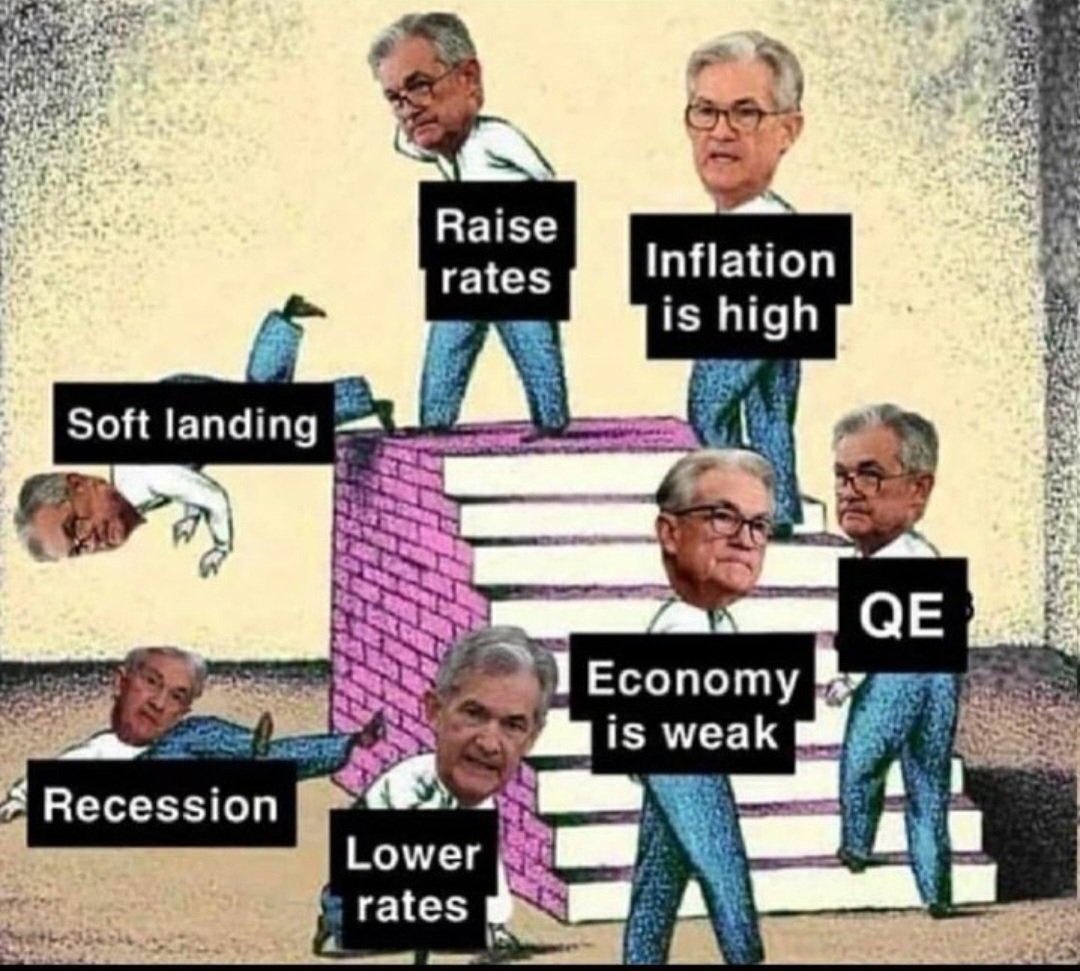 Fed's neverending cycle ♻️ End the loop #Bitcoin