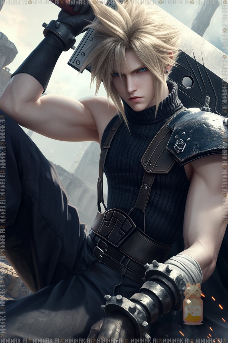 Cloud Strife 🤩😎 #finalfantasy