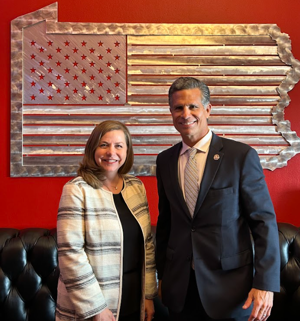 Enjoyed discussing real estate, interest rates, regulations, and small businesses with Governor Michelle Bowman of the @federalreserve. Her private sector experience offers a unique perspective as she deliberates the future of economic policy in our country. I forward to working