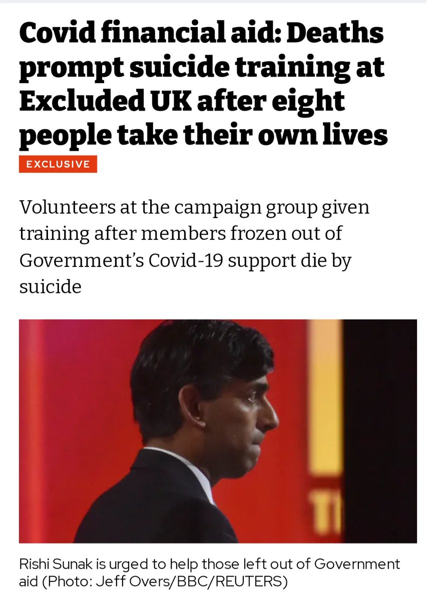 Hi @Patrickspence2 @jimmystrong @littlegemtv @ITV

After your powerful drama about the #PostOfficeScandal, we would like to speak with you about the hugely devestating #ExcludedUK scandal that has now been swept under the carpet in Parliament.

@ExcludedUK
twitter.com/vivalapd/statu…