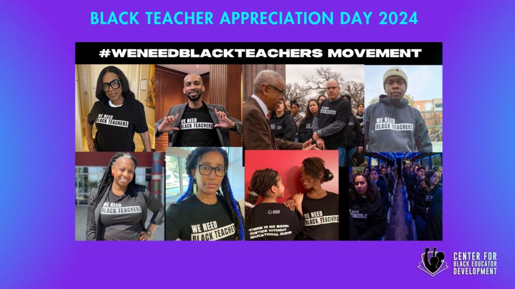 Happy Black Teacher Appreciation Day!

#nced #WeNeedBlackTeachers #TeacherAppreciationWeek #TeacherAppreciation