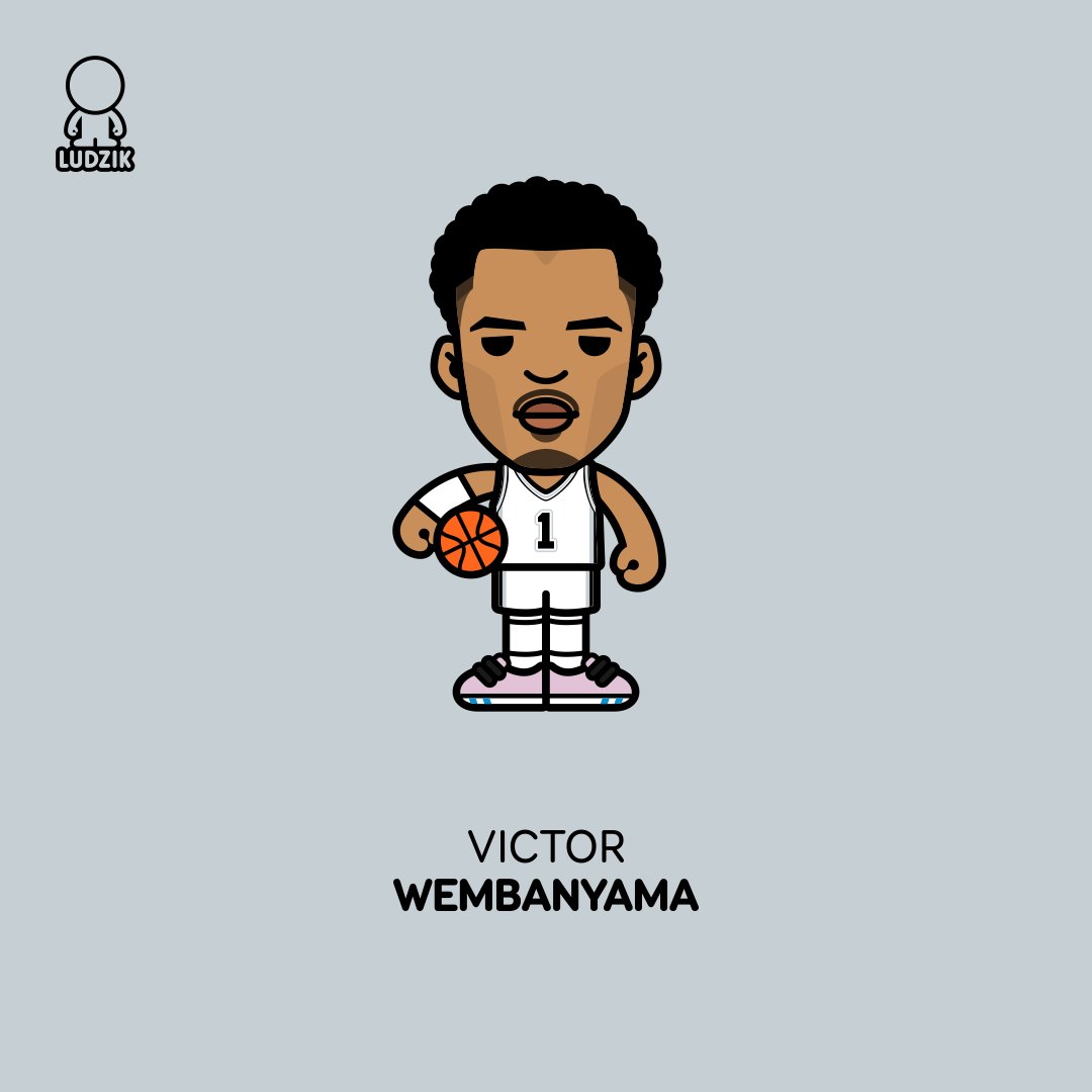 Victor Wembanyama - rookie roku. 

#Wemby #Ludzik