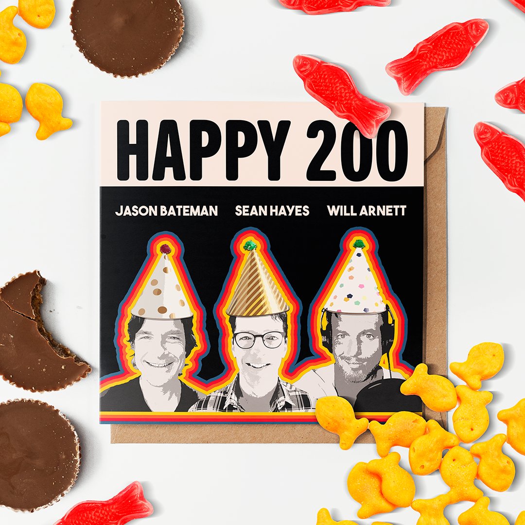 It's not every day you turn 200 🎂🥳 Sign the card by telling us your favorite #SmartLess memory!